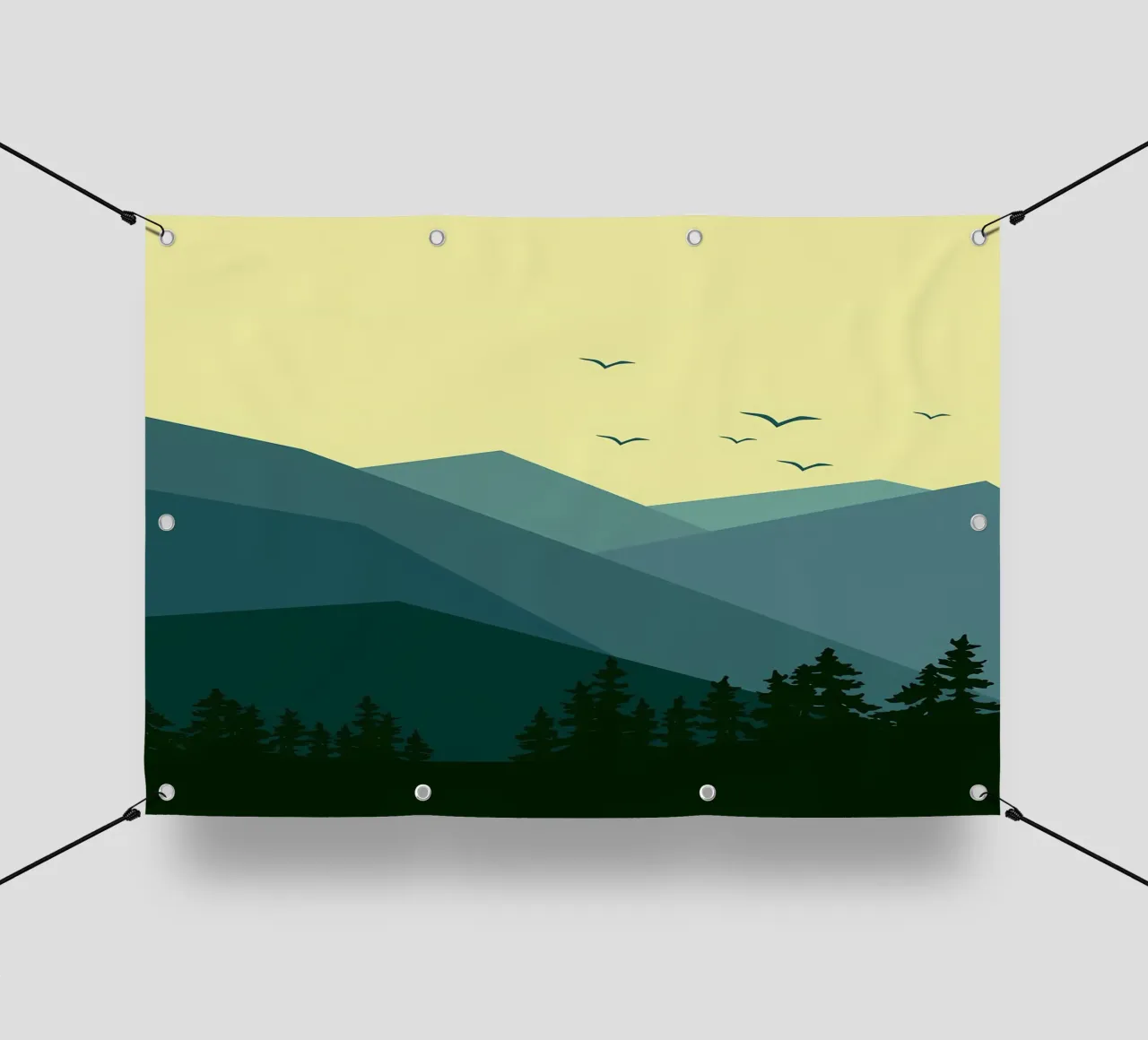 Forest In The Afternoon pvc cover by Bartosz Powalka