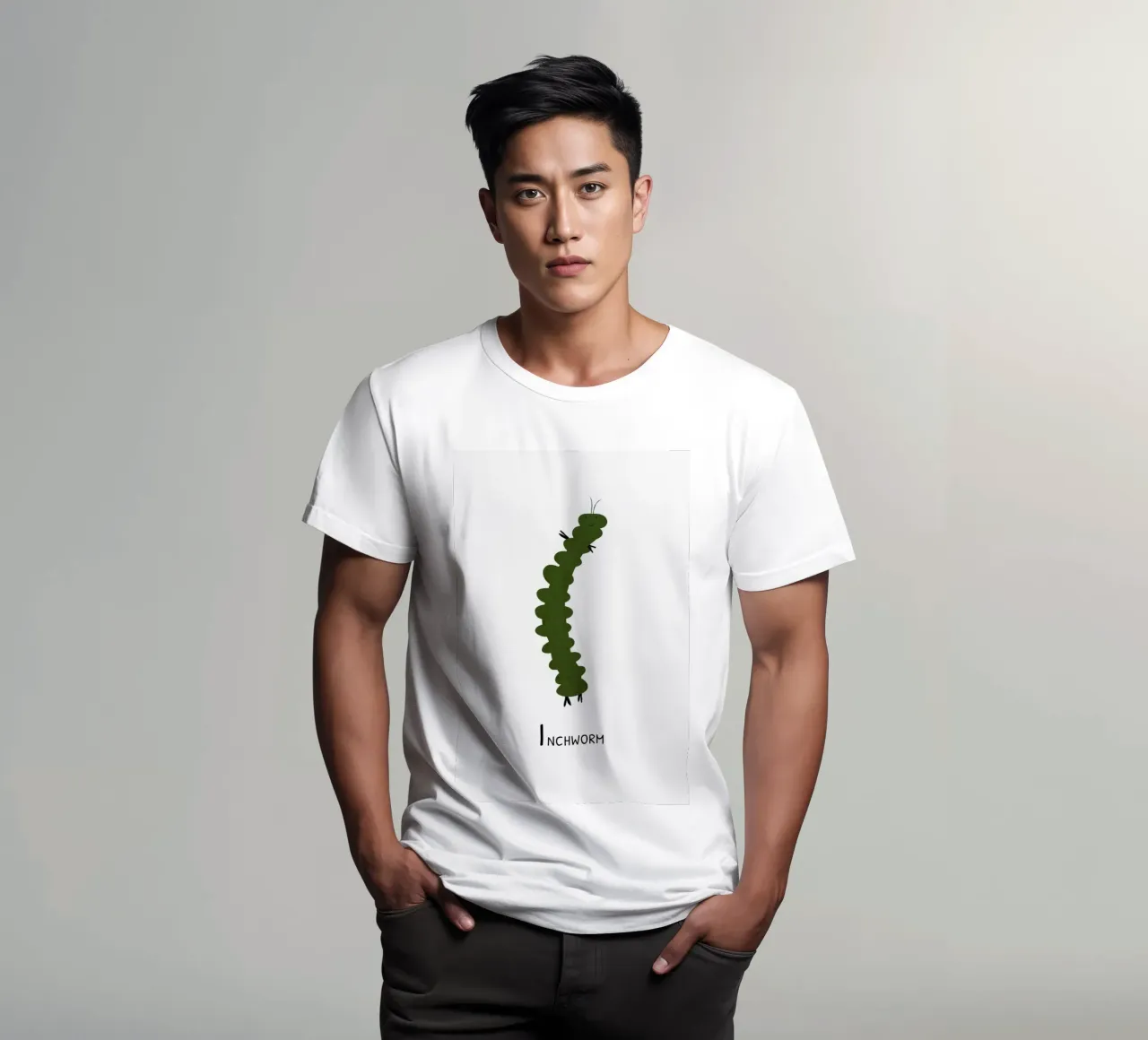I for Inchworm t-shirt da Little Flourishes