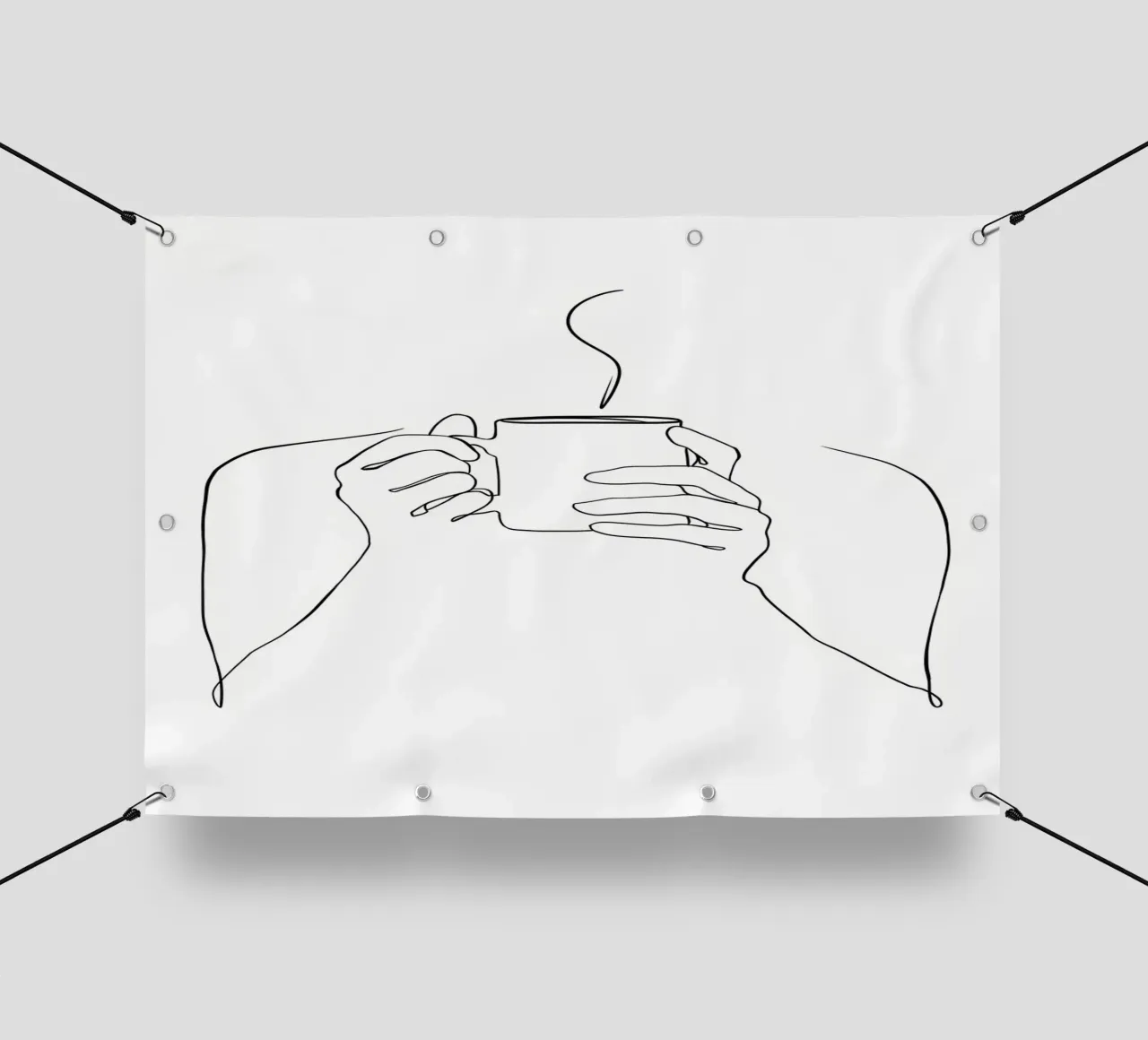 Una linea di tè telo in pvc da Aiden Garcia