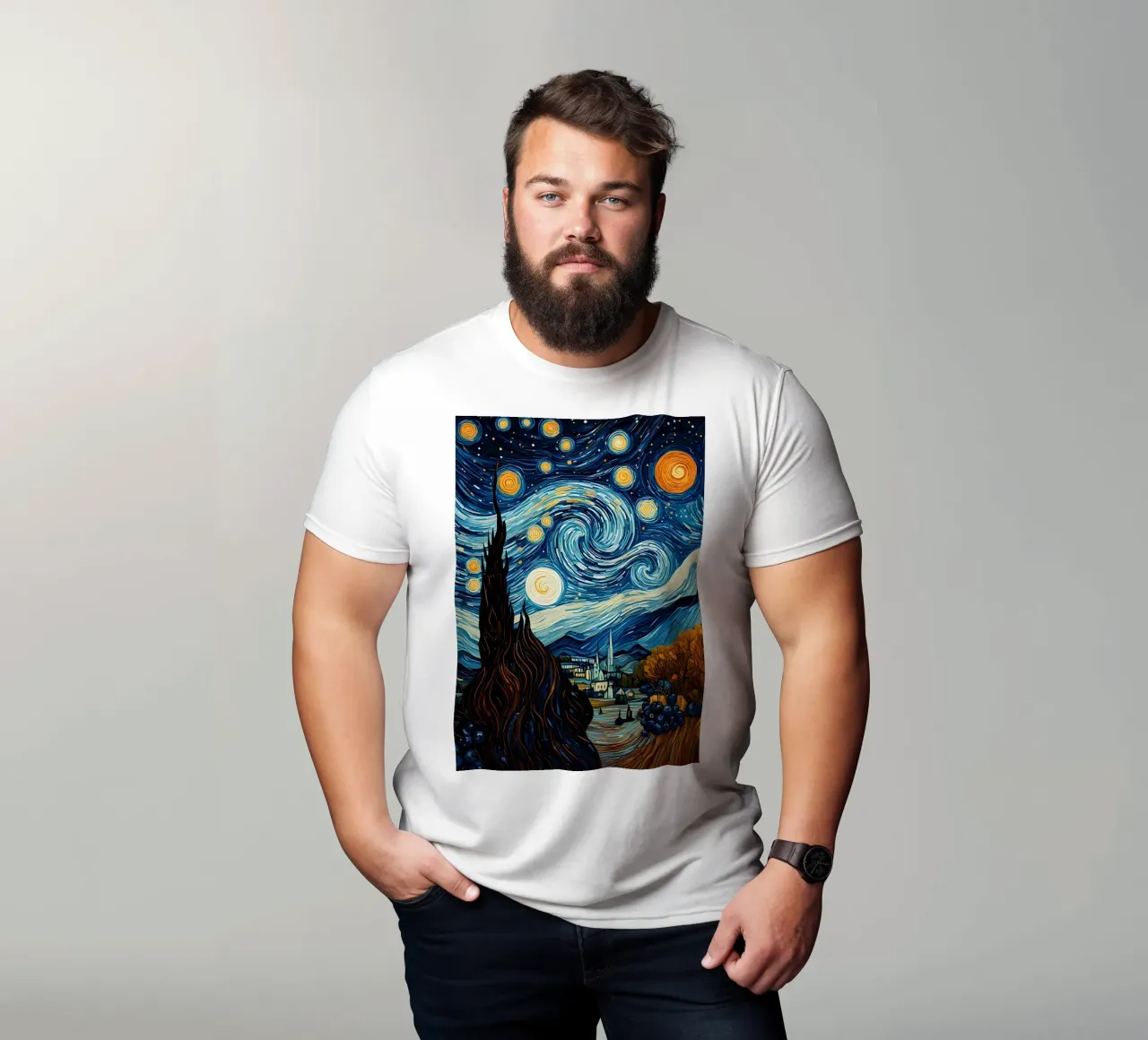 Cielo abstracto camiseta de Adrian Patel