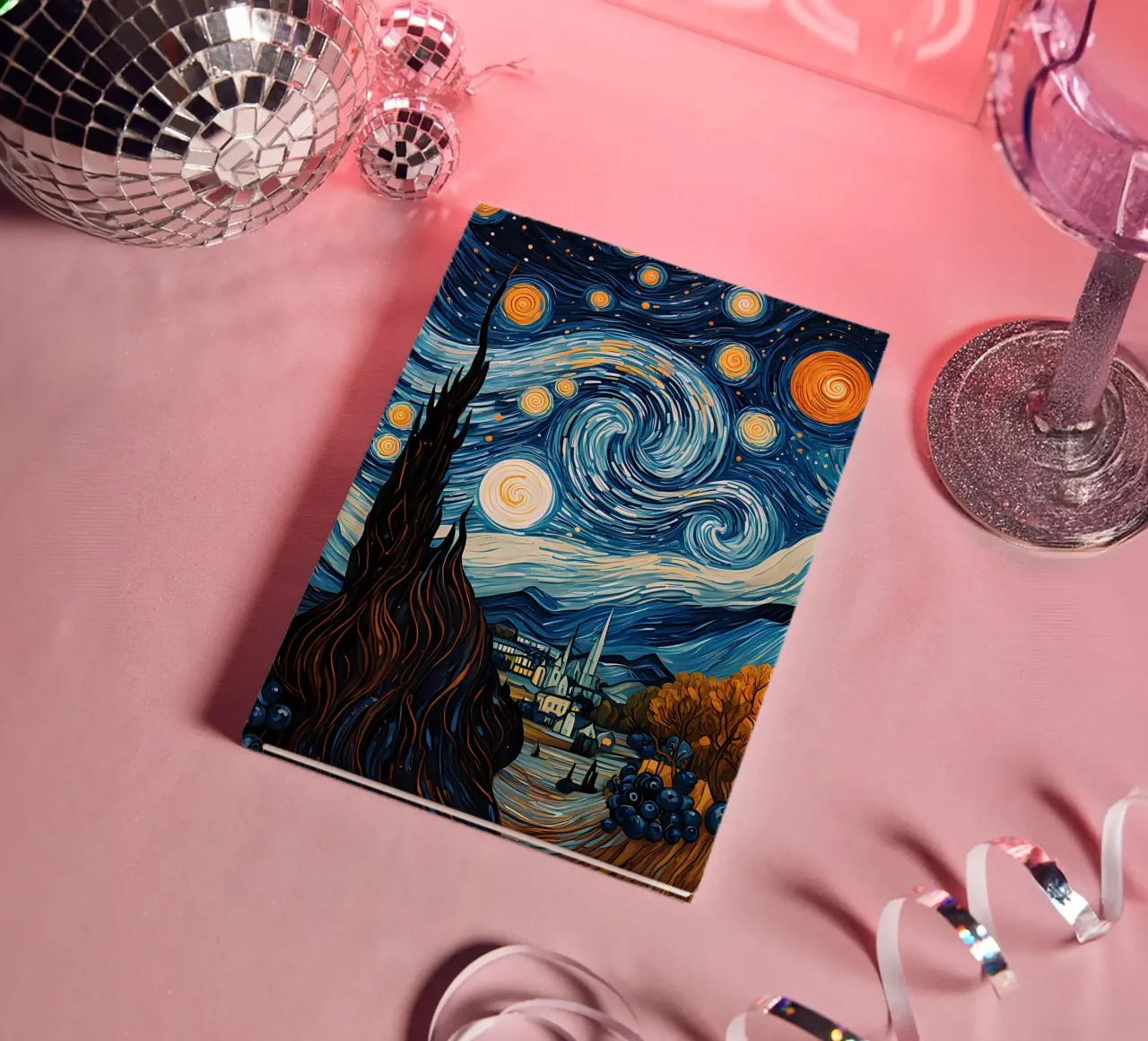 Abstract Sky notebook by Adrian Patel
