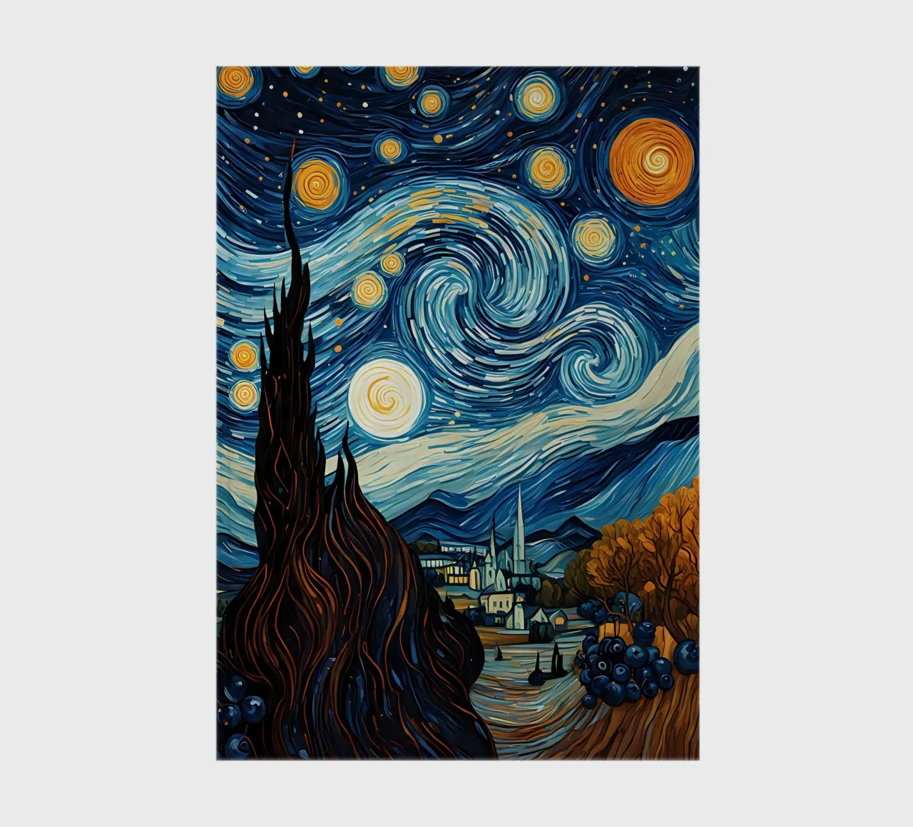 Abstract Sky notebook by Adrian Patel