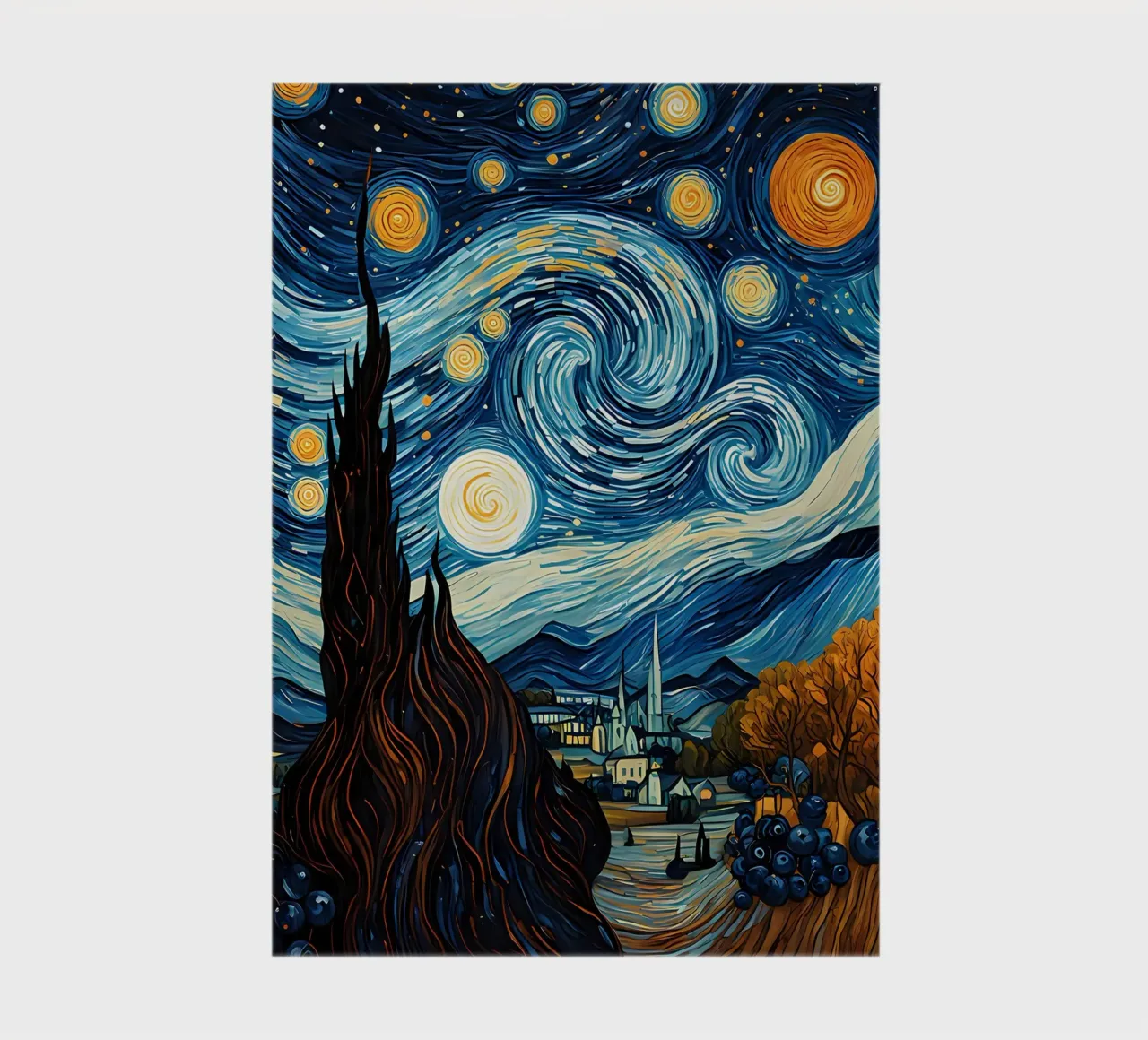 Abstract Sky notebook by Adrian Patel