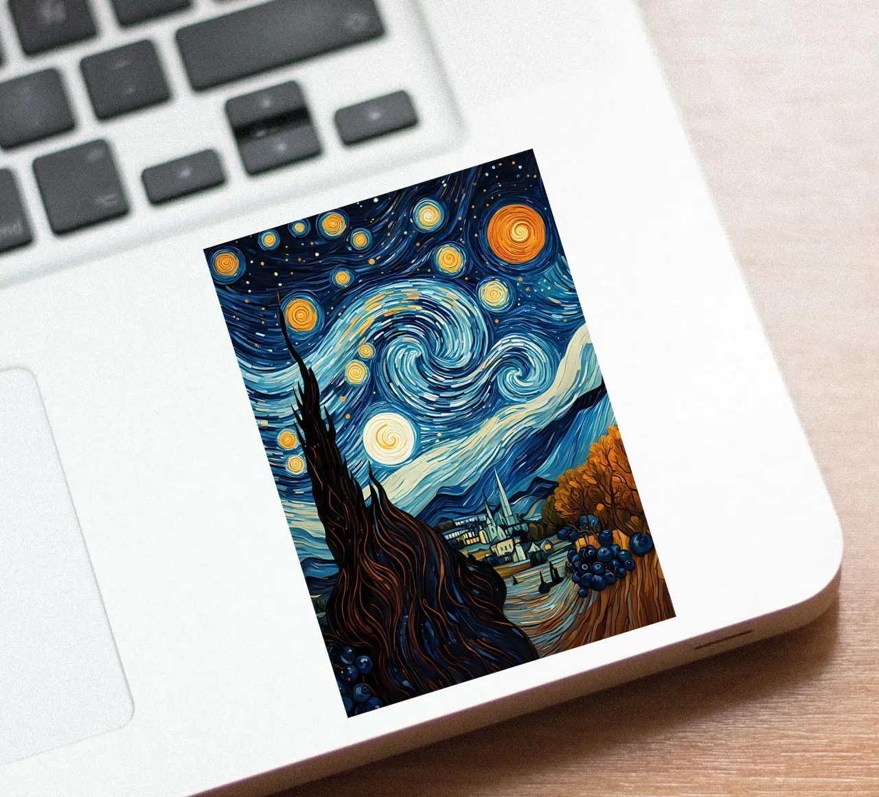 Abstract Sky sticker by Adrian Patel