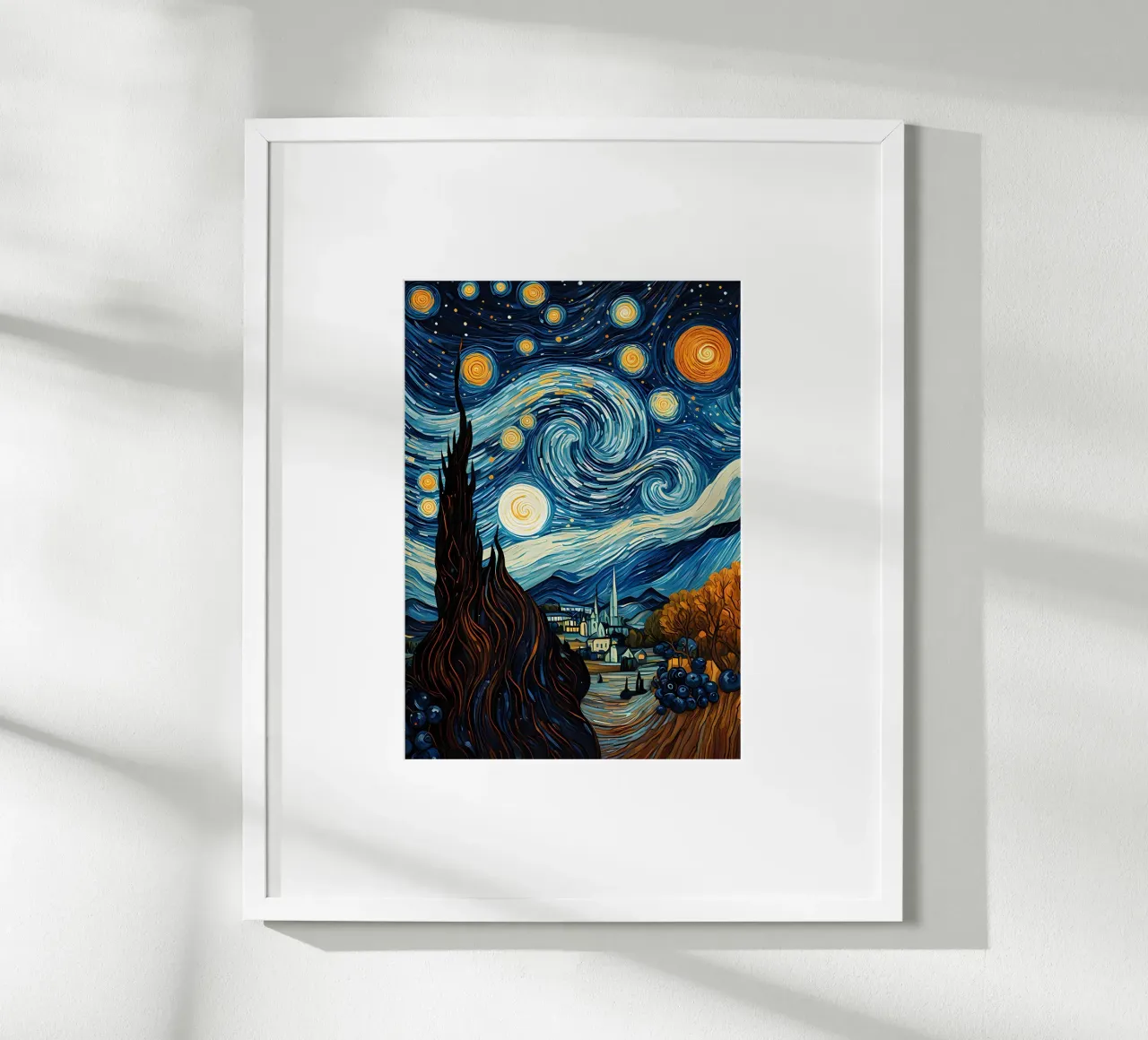 Abstract Sky hahnemühle by Adrian Patel