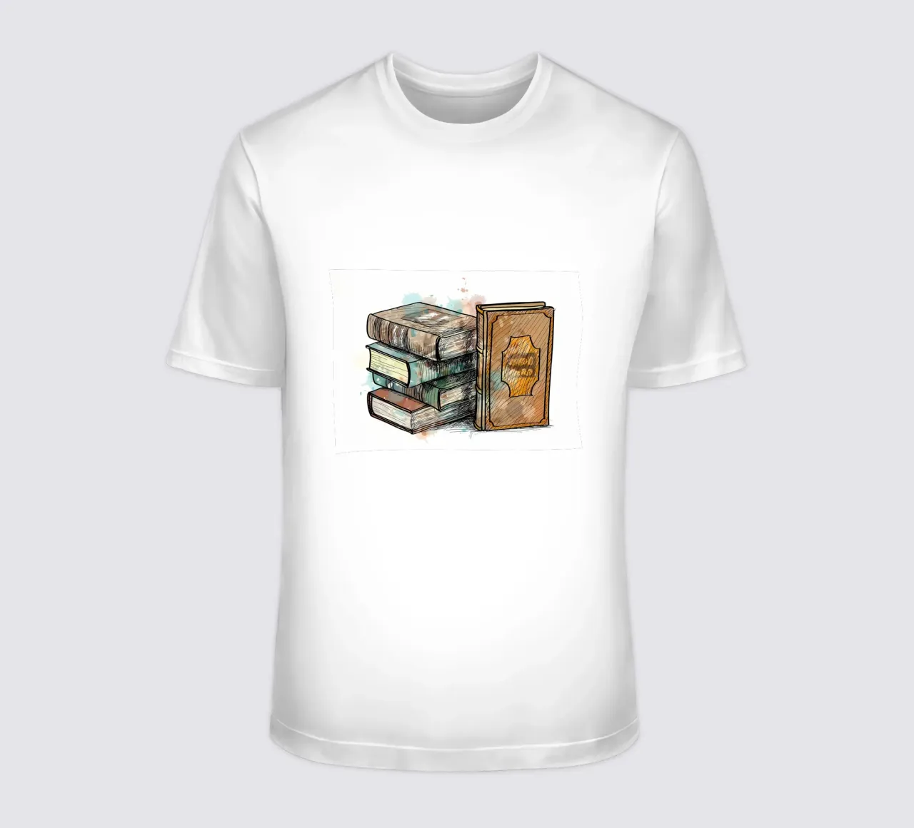 Pila di foglietti multicolore t-shirt da Aiden Garcia