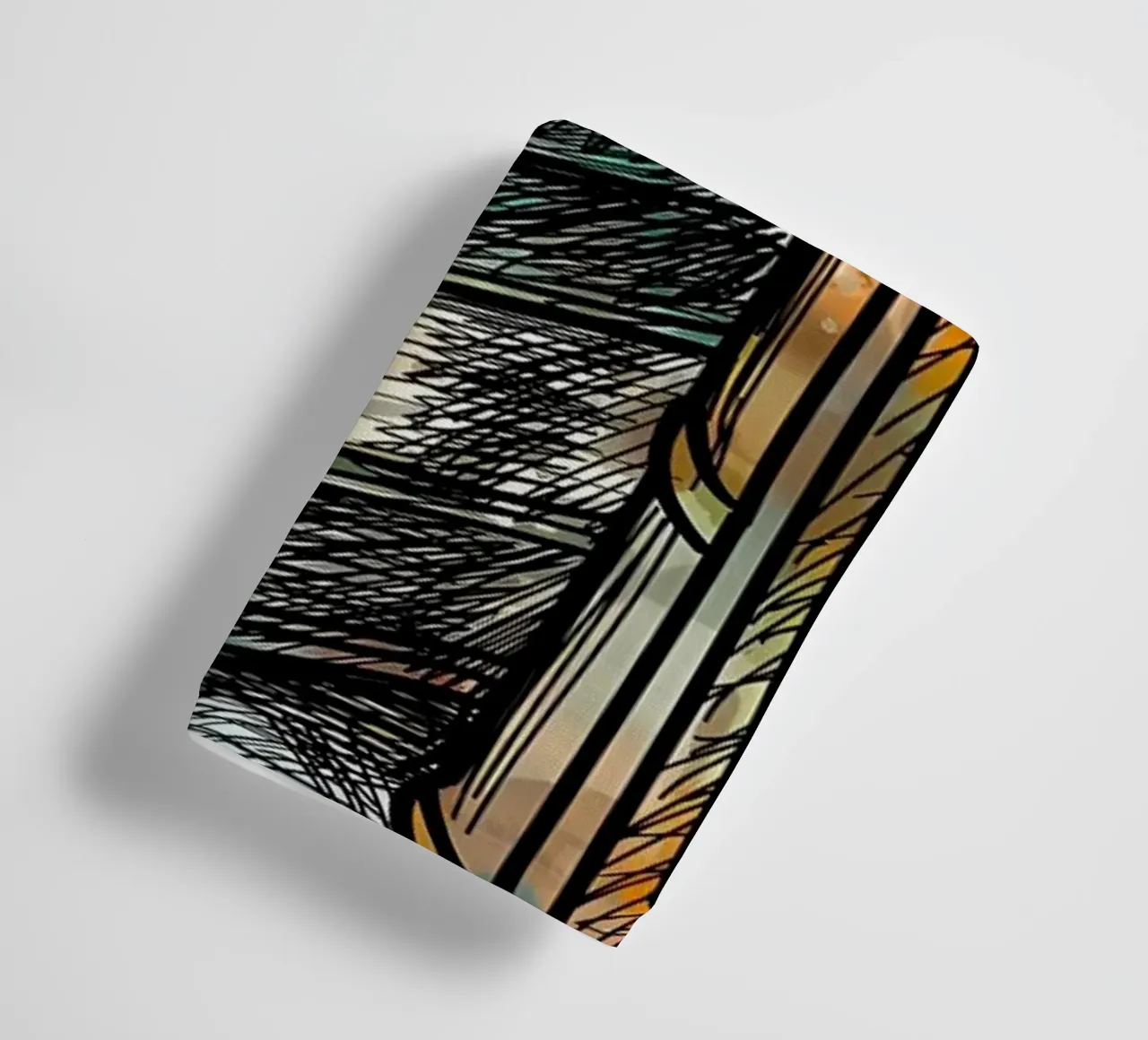 Stack of multi colored towel by Aiden Garcia