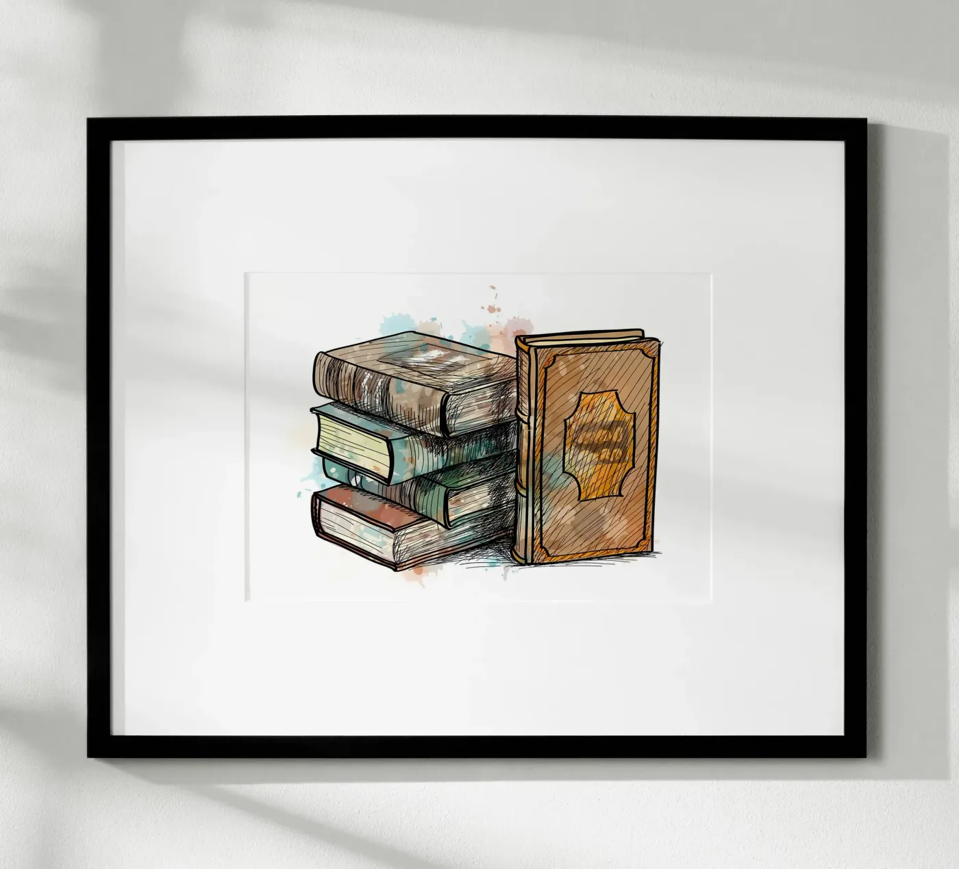 Stack of multi colored poster by Aiden Garcia