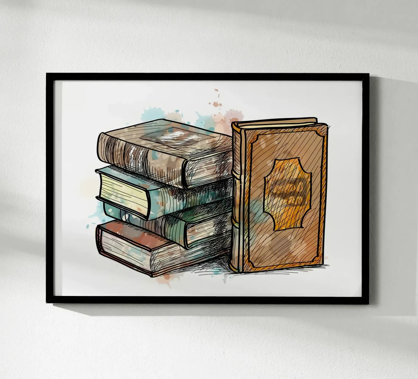 Stack of multi colored poster by Aiden Garcia