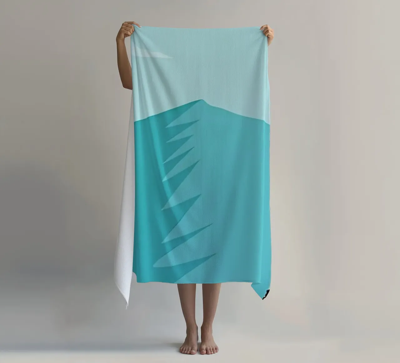 flat beautyfull nature beach towel by Bartosz Powalka