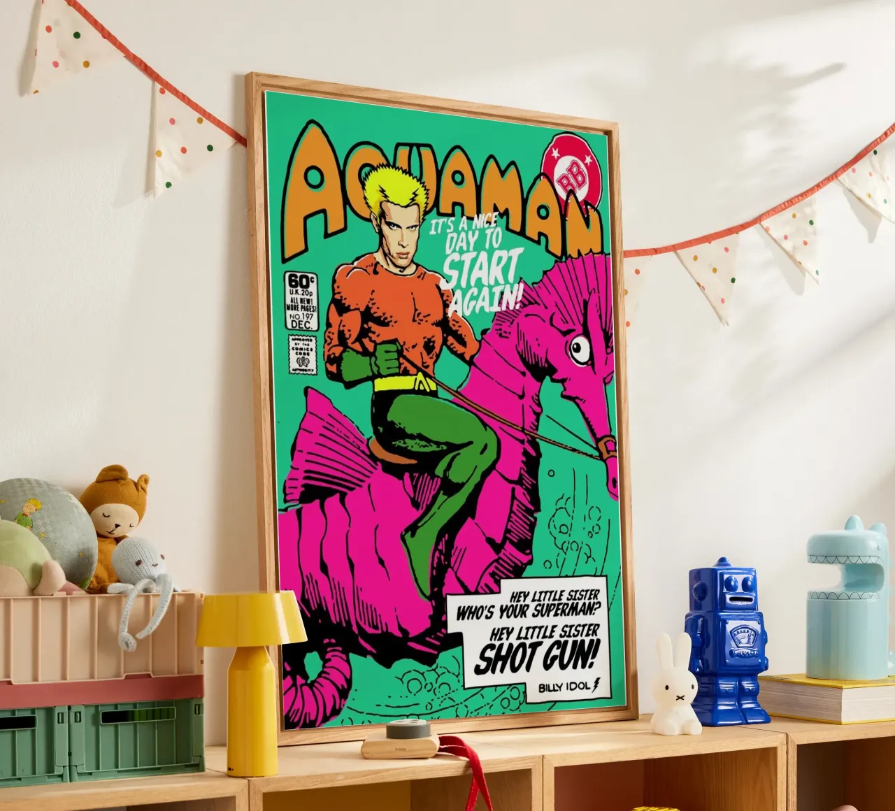 Aqua idol plexiglass da Butcher Billy