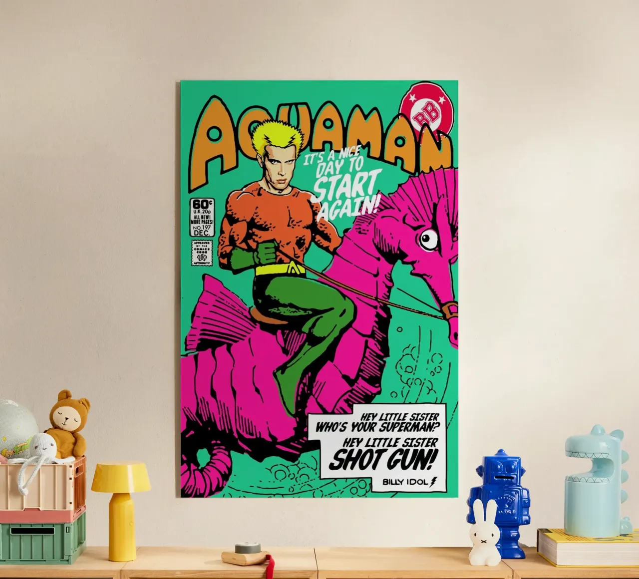 Aqua idol plexiglass da Butcher Billy