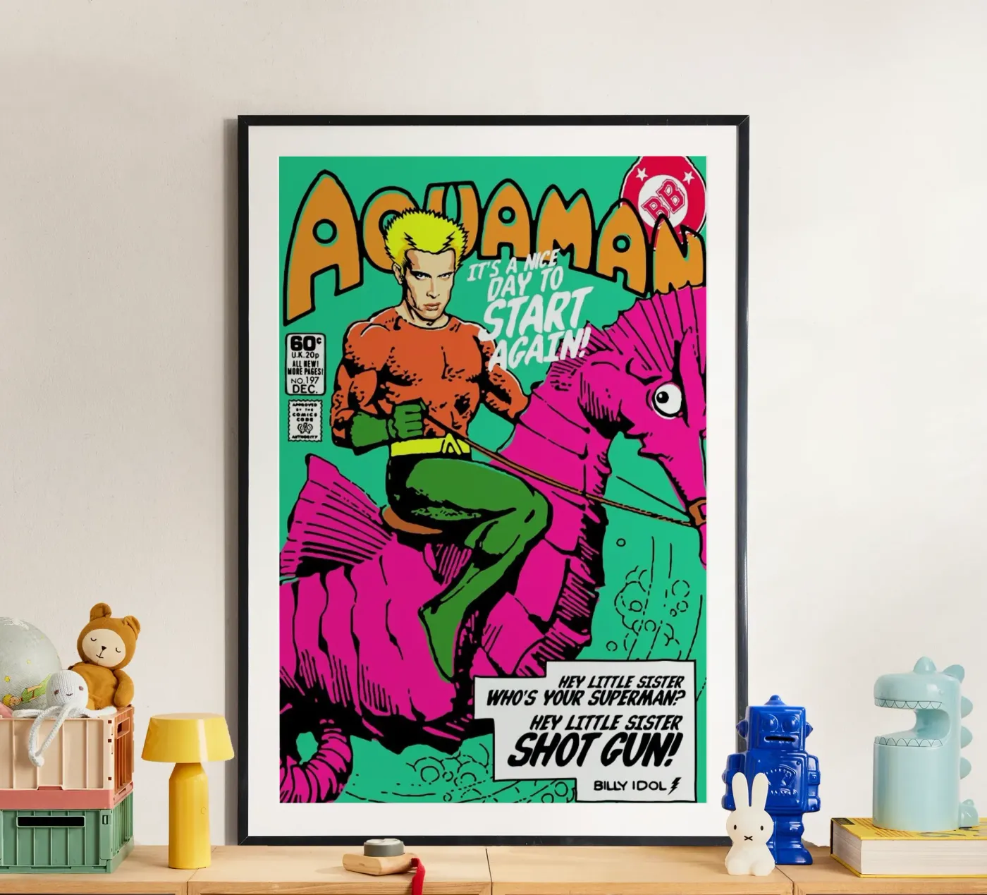 Aqua idol poster da Butcher Billy