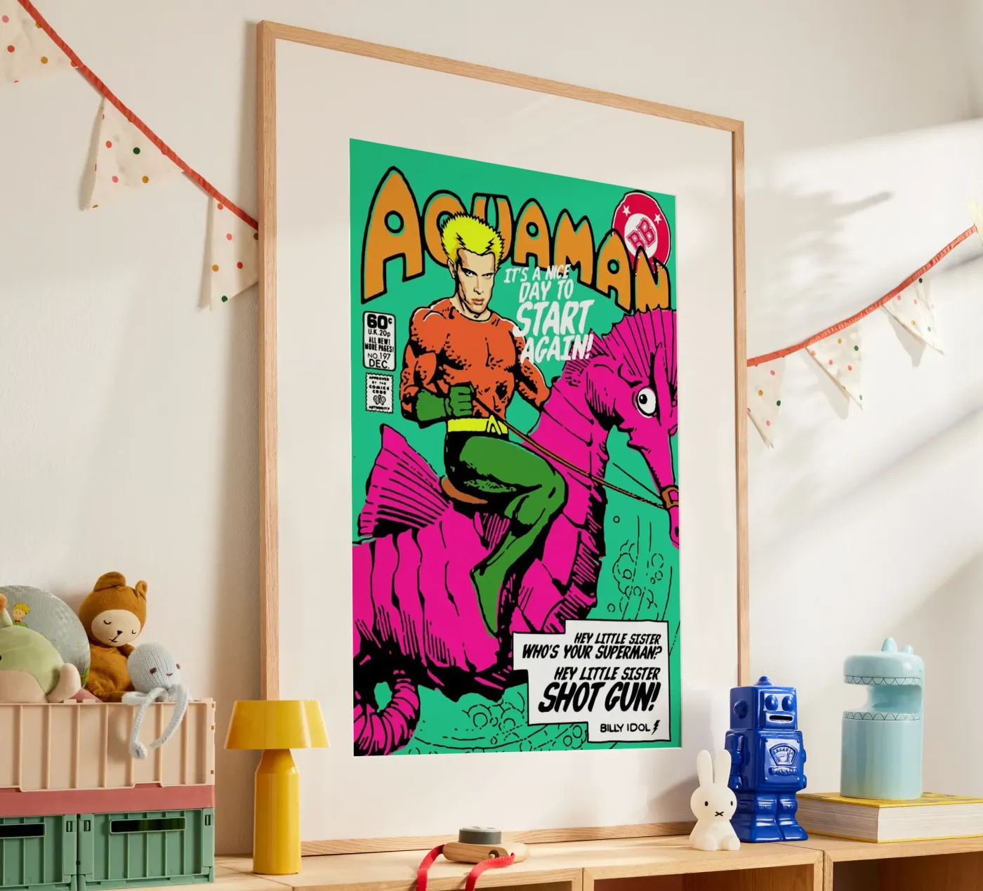 Aqua idol poster da Butcher Billy