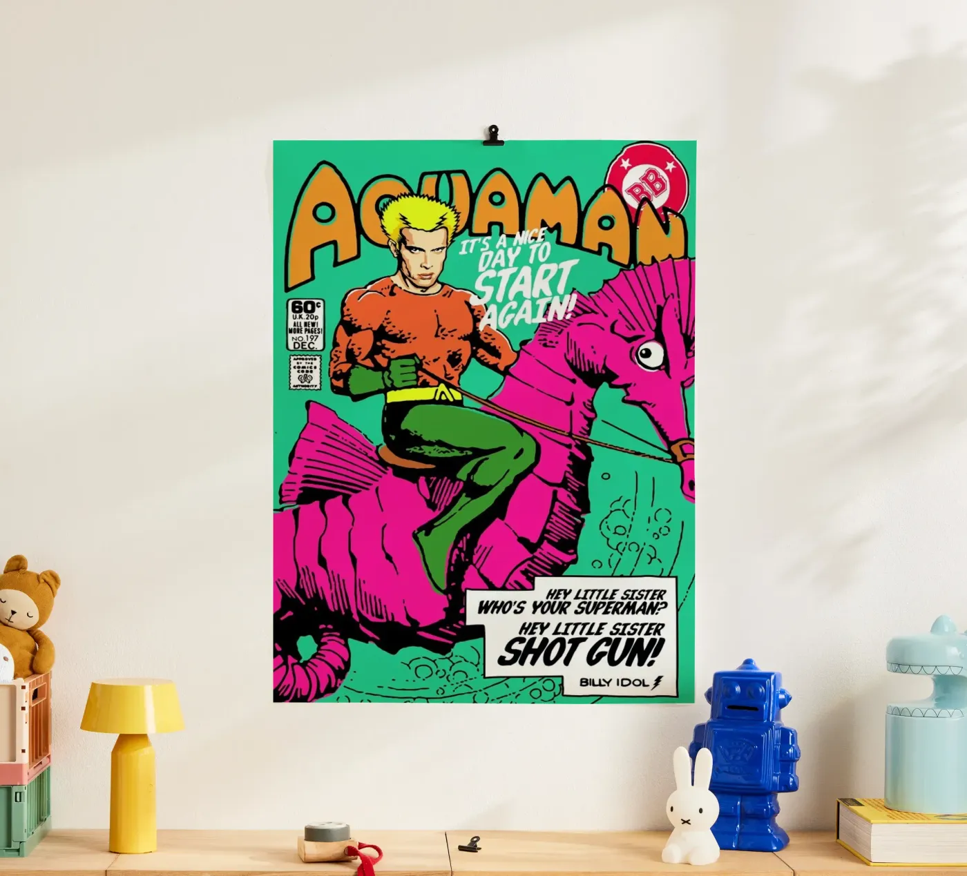 Aqua idol poster da Butcher Billy