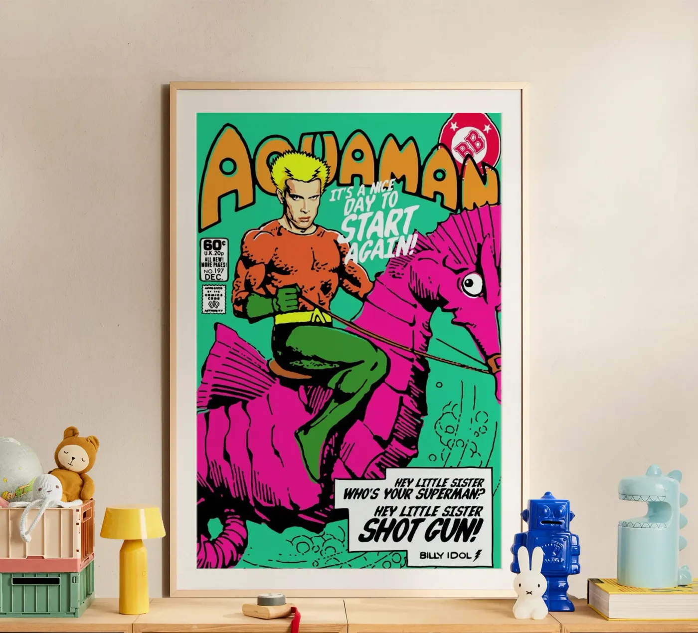 Aqua idol poster da Butcher Billy