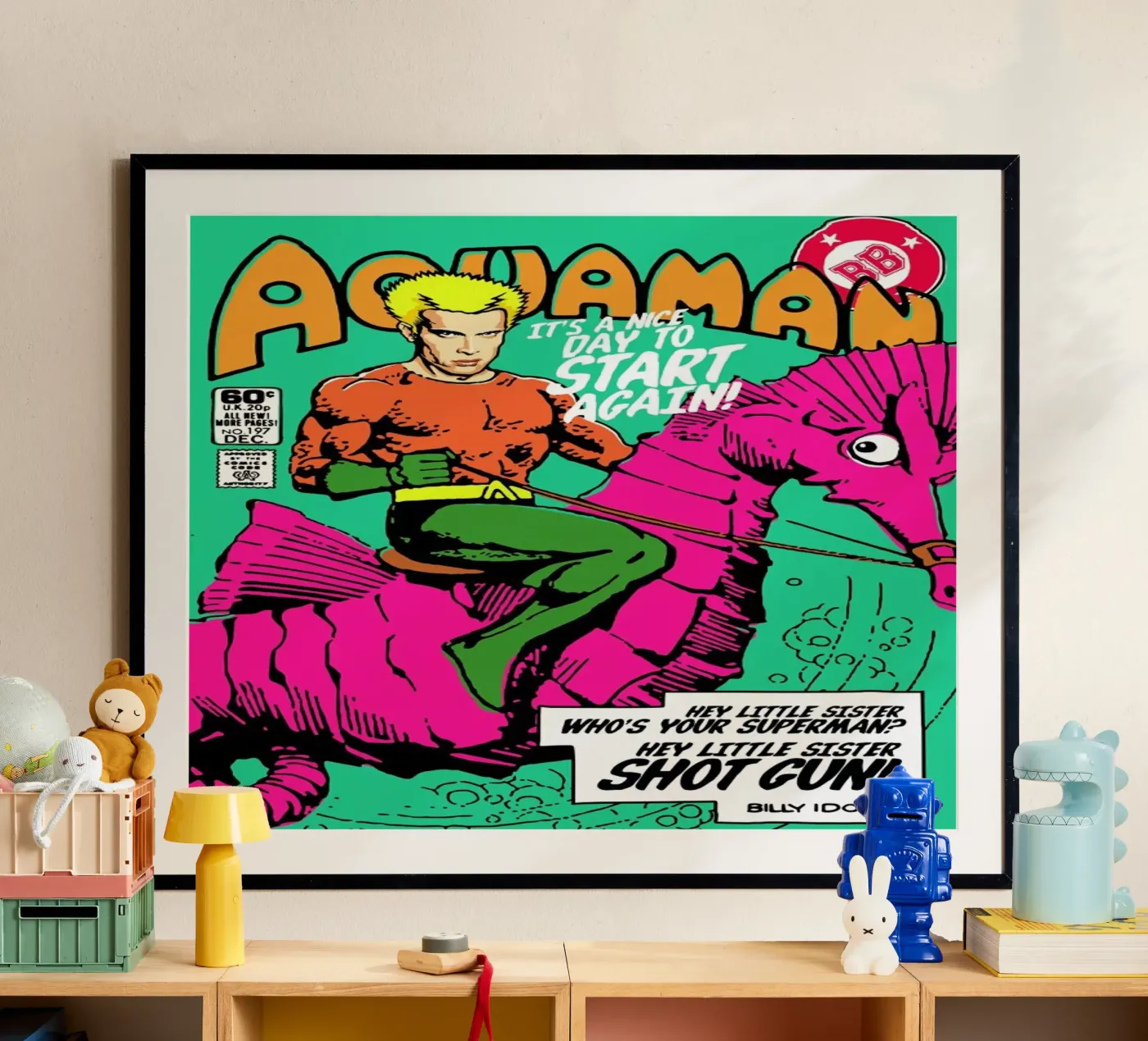Aqua idol poster da Butcher Billy