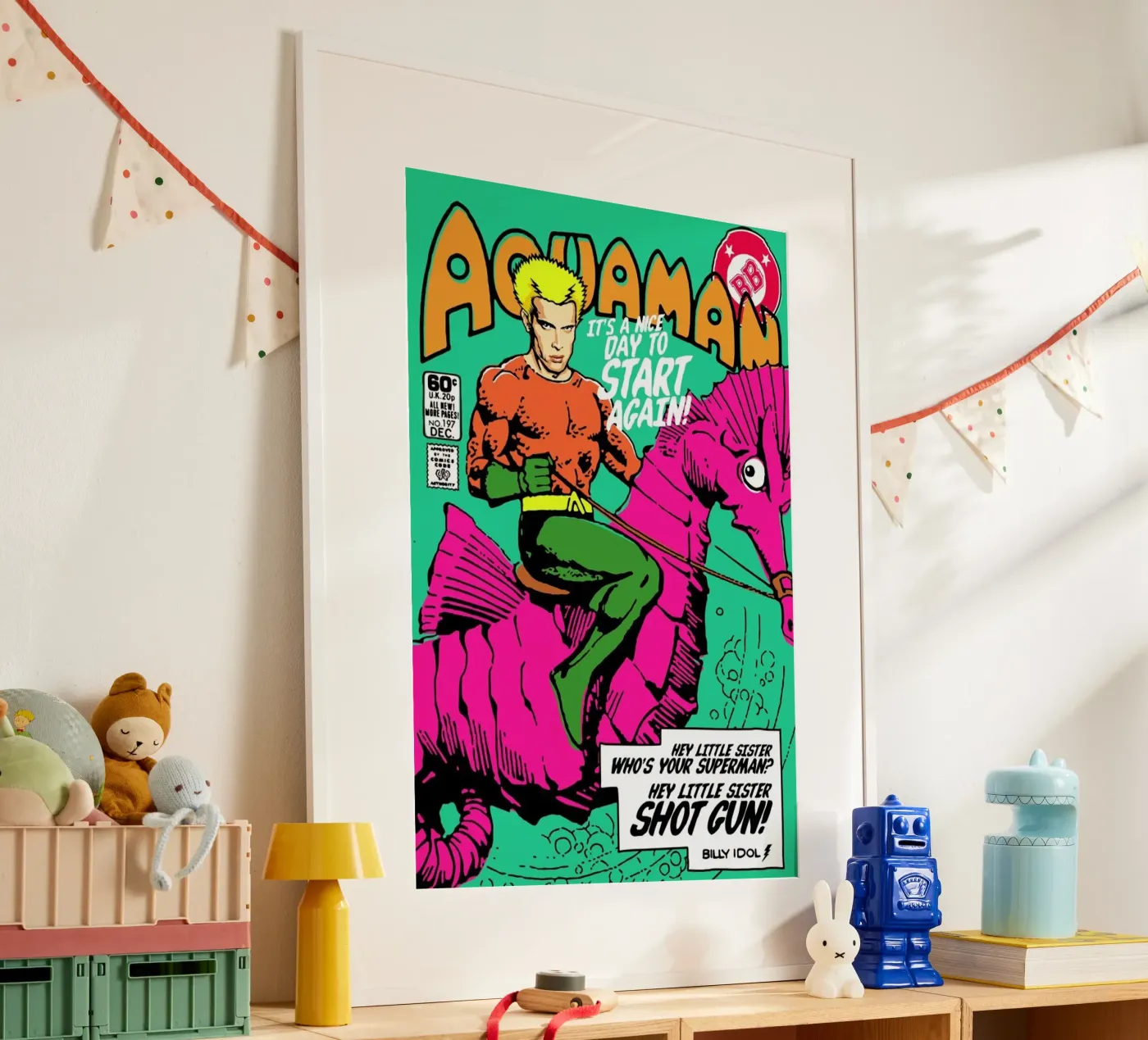 Aqua idol poster da Butcher Billy