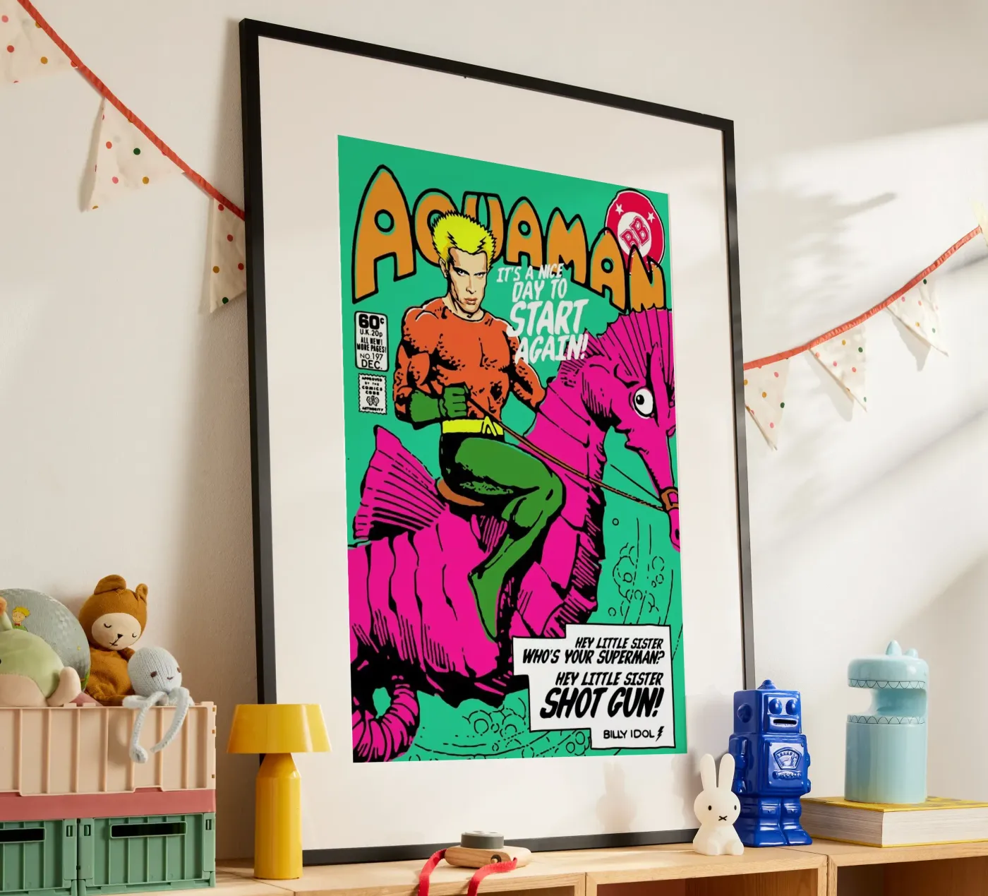 Aqua idol poster da Butcher Billy