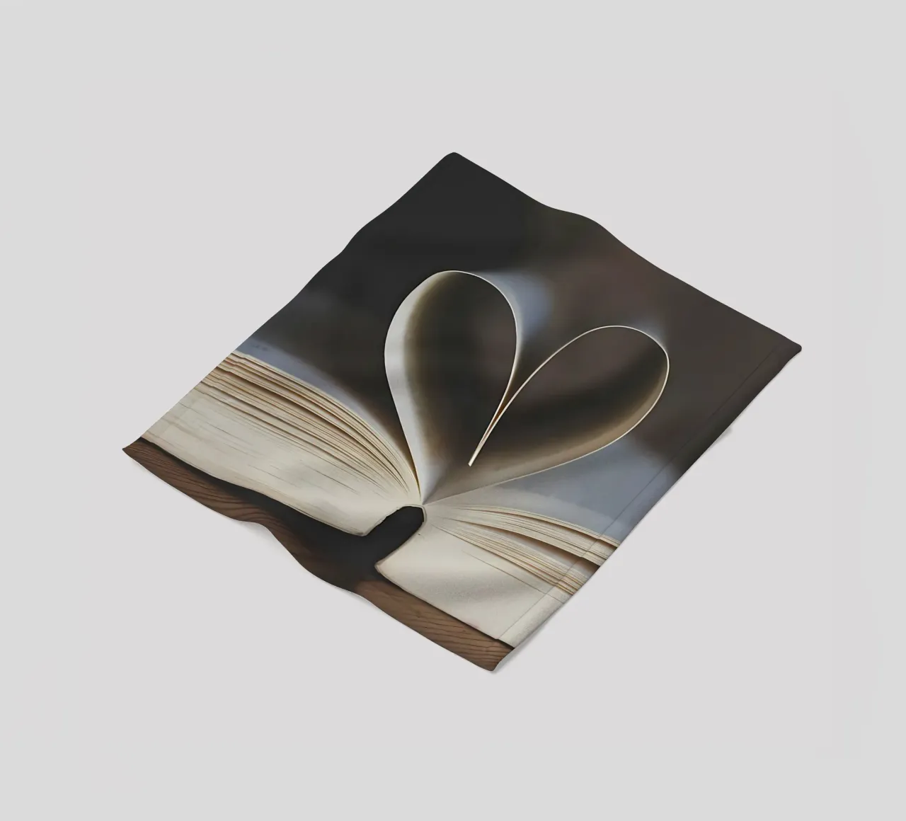 Libro aperto coperta in pile da Aiden Garcia