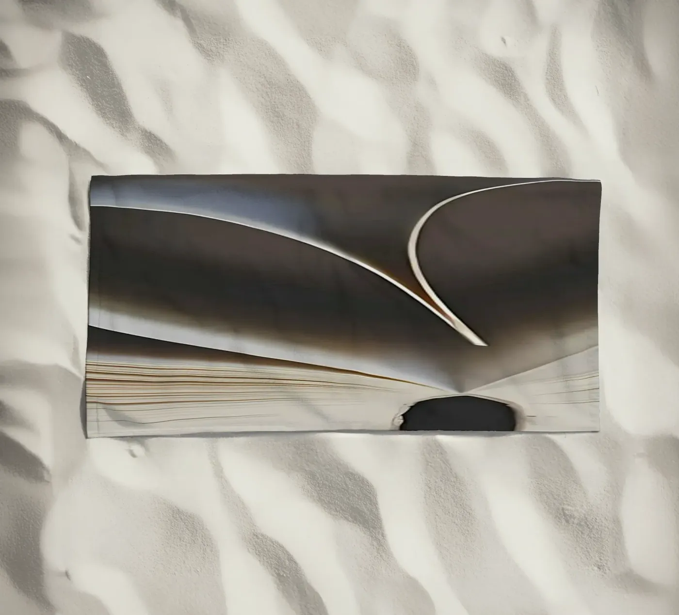 Open Book beach towel by Aiden Garcia