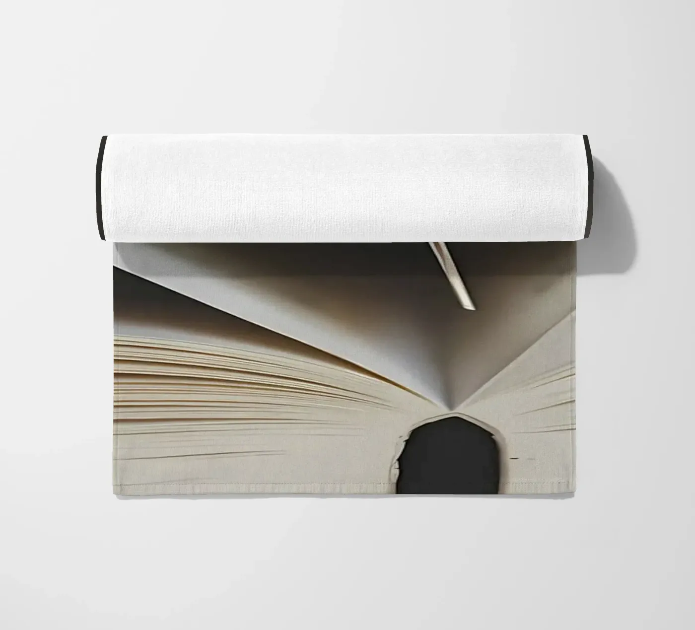 Open Book beach towel by Aiden Garcia