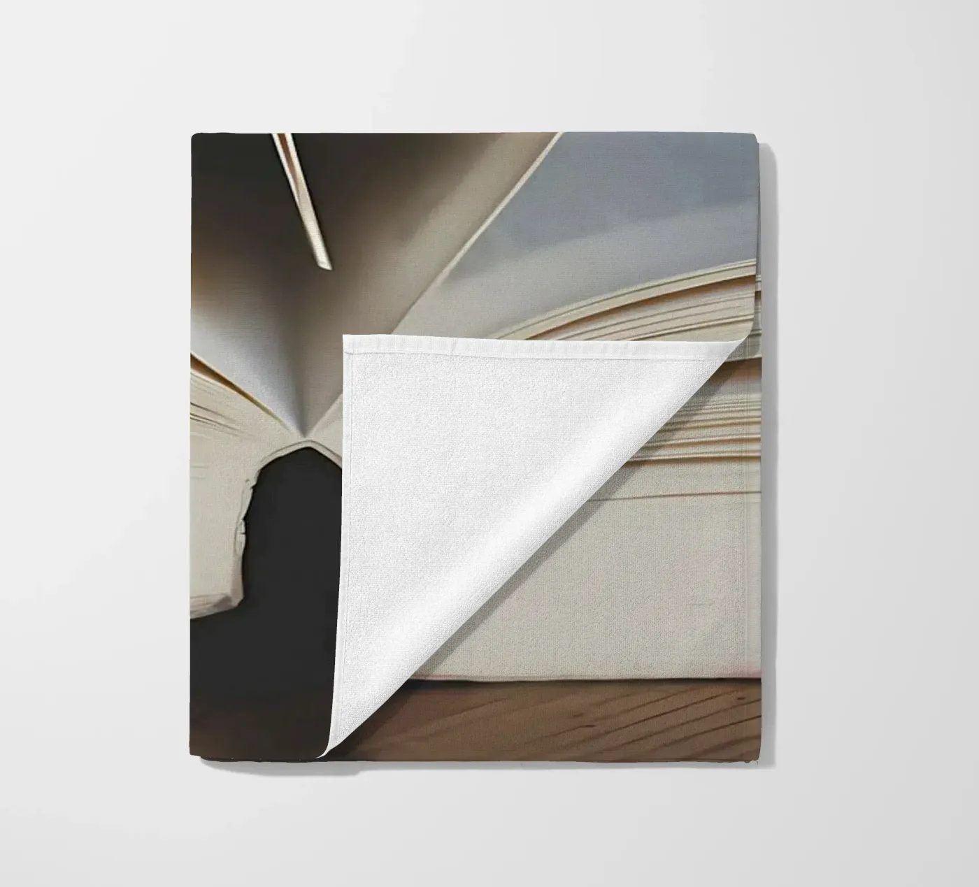 Open Book beach towel by Aiden Garcia