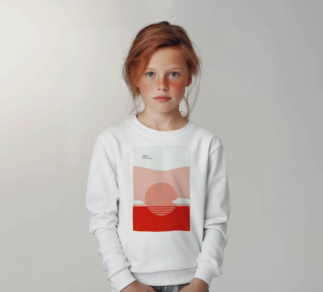 Nice felpa bambino da The Cartography Collection