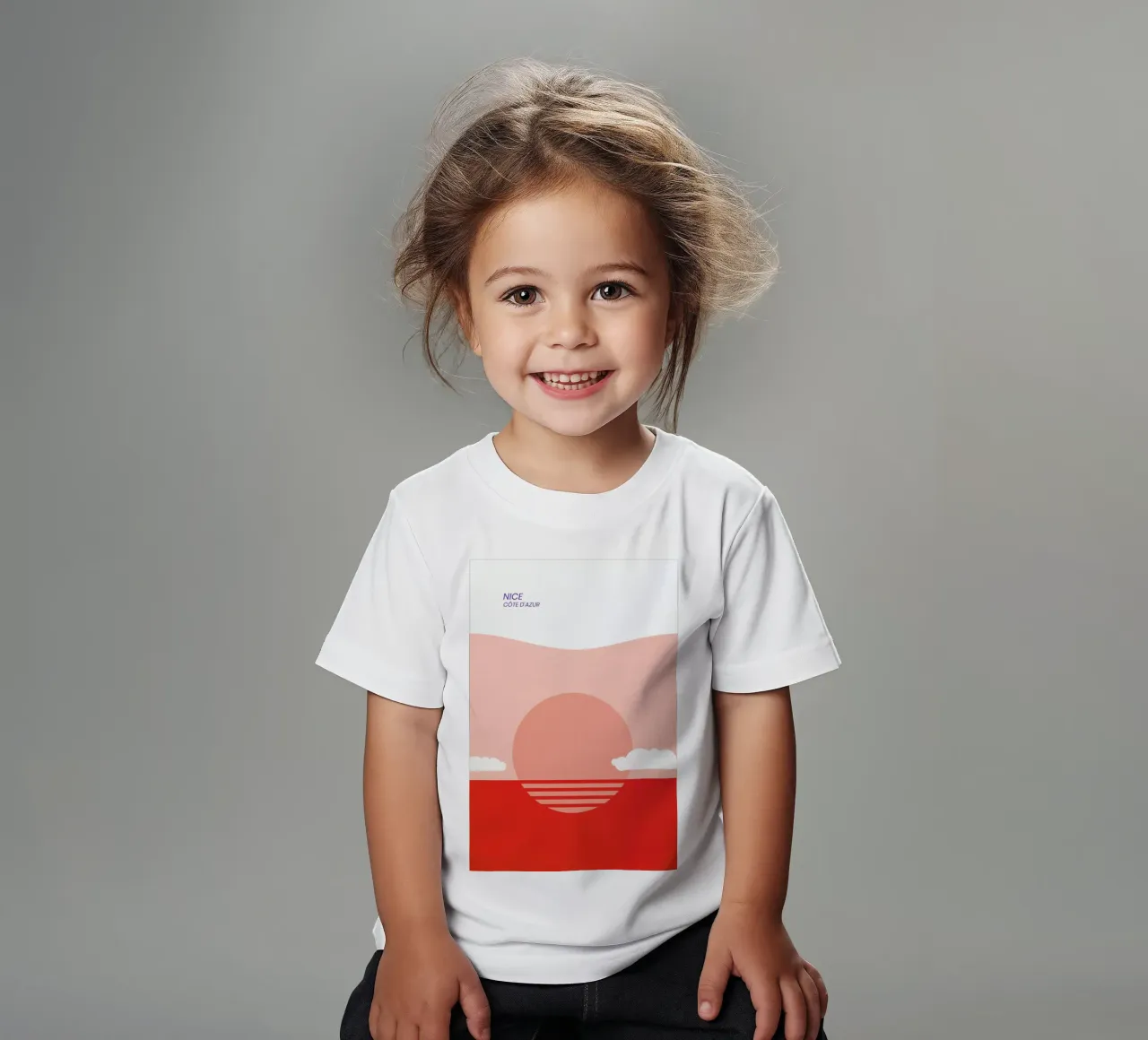 Nice t-shirt bambini da The Cartography Collection