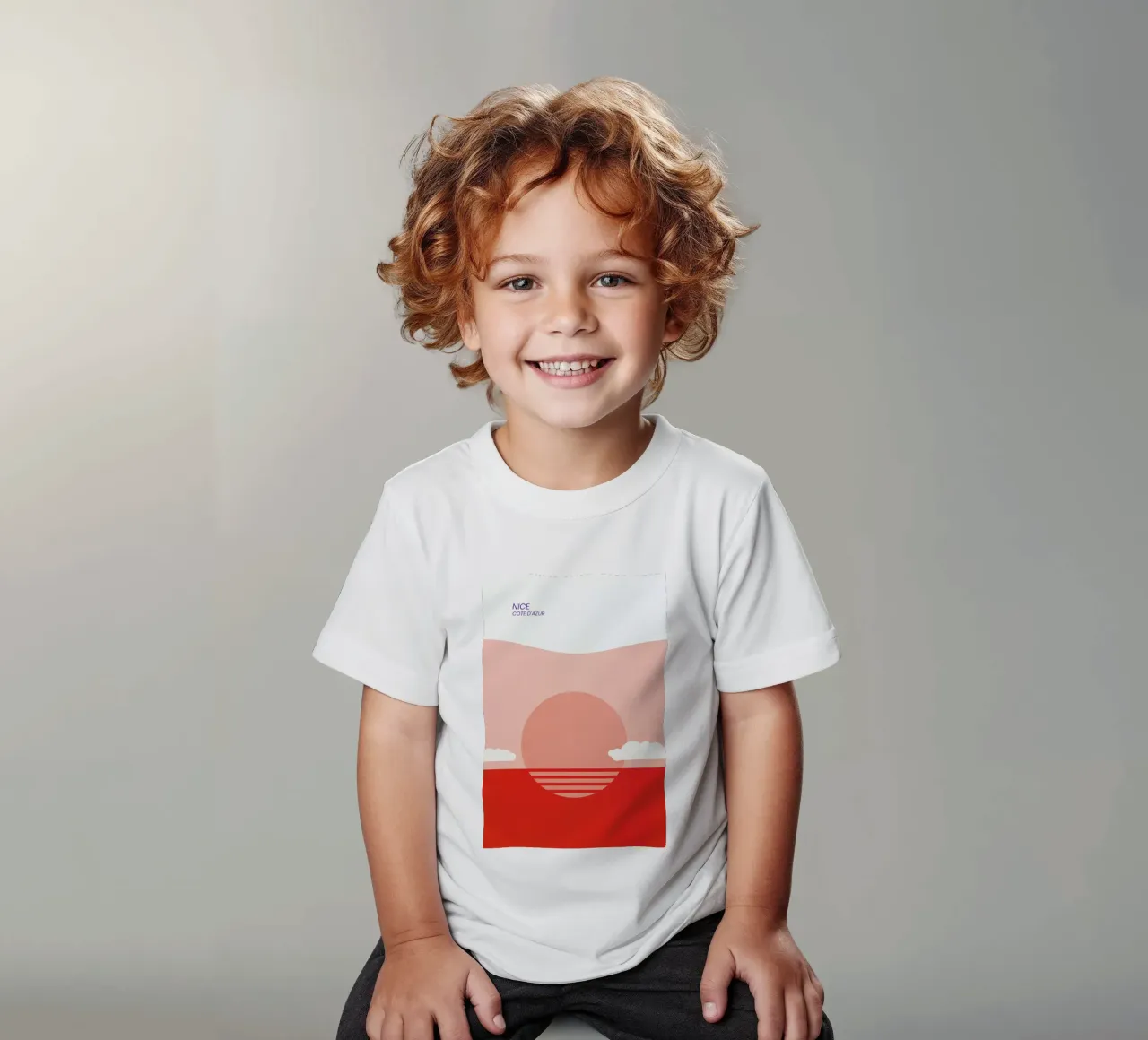Nice t-shirt bambini da The Cartography Collection