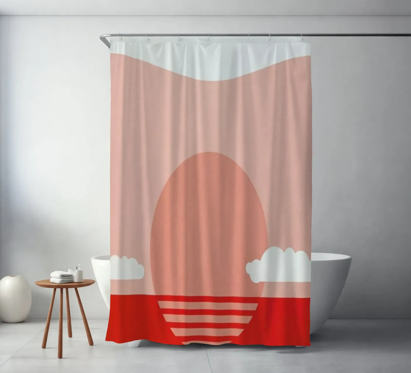 Nice Duschvorhang von The Cartography Collection