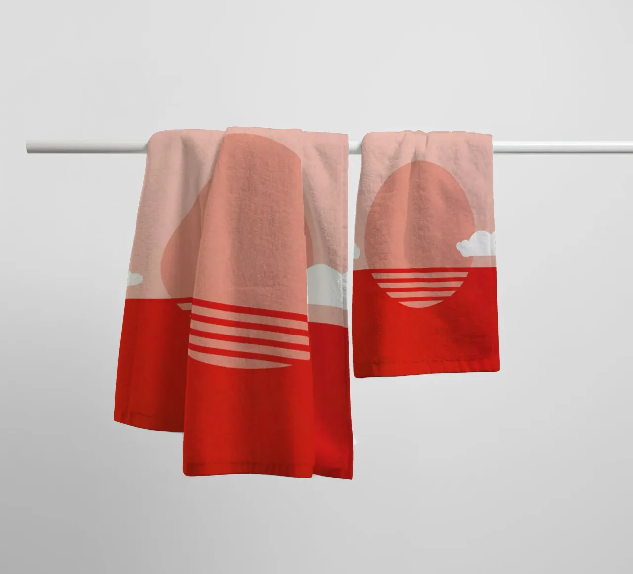 Nice asciugamano da bagno da The Cartography Collection