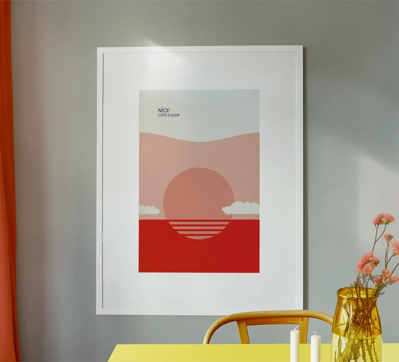 Nice poster da The Cartography Collection