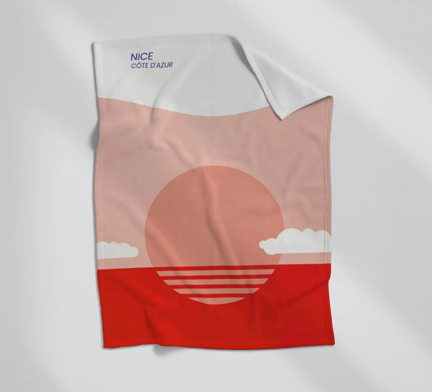 Nice fleecedeken van The Cartography Collection