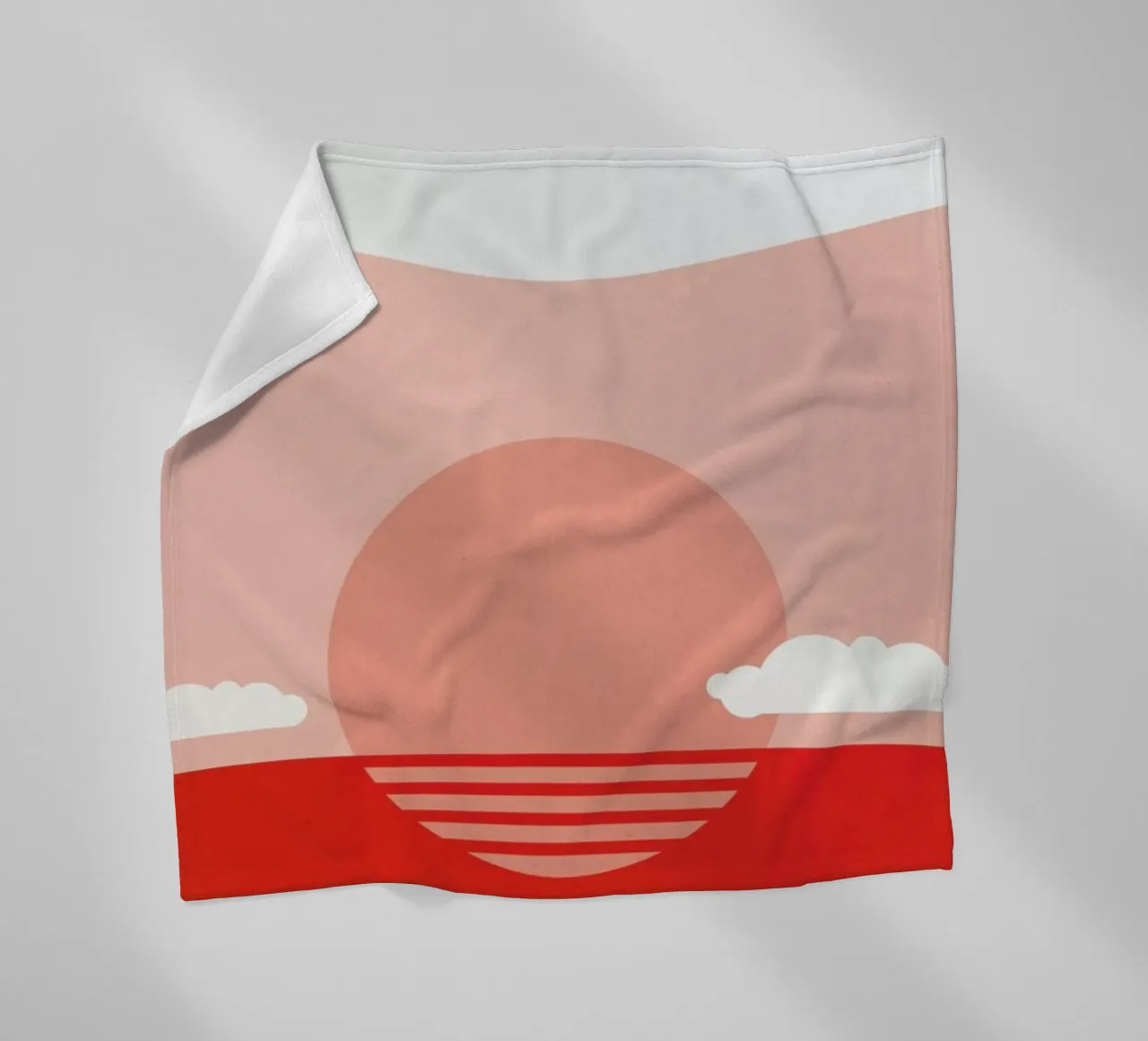 Nice coperta in pile da The Cartography Collection