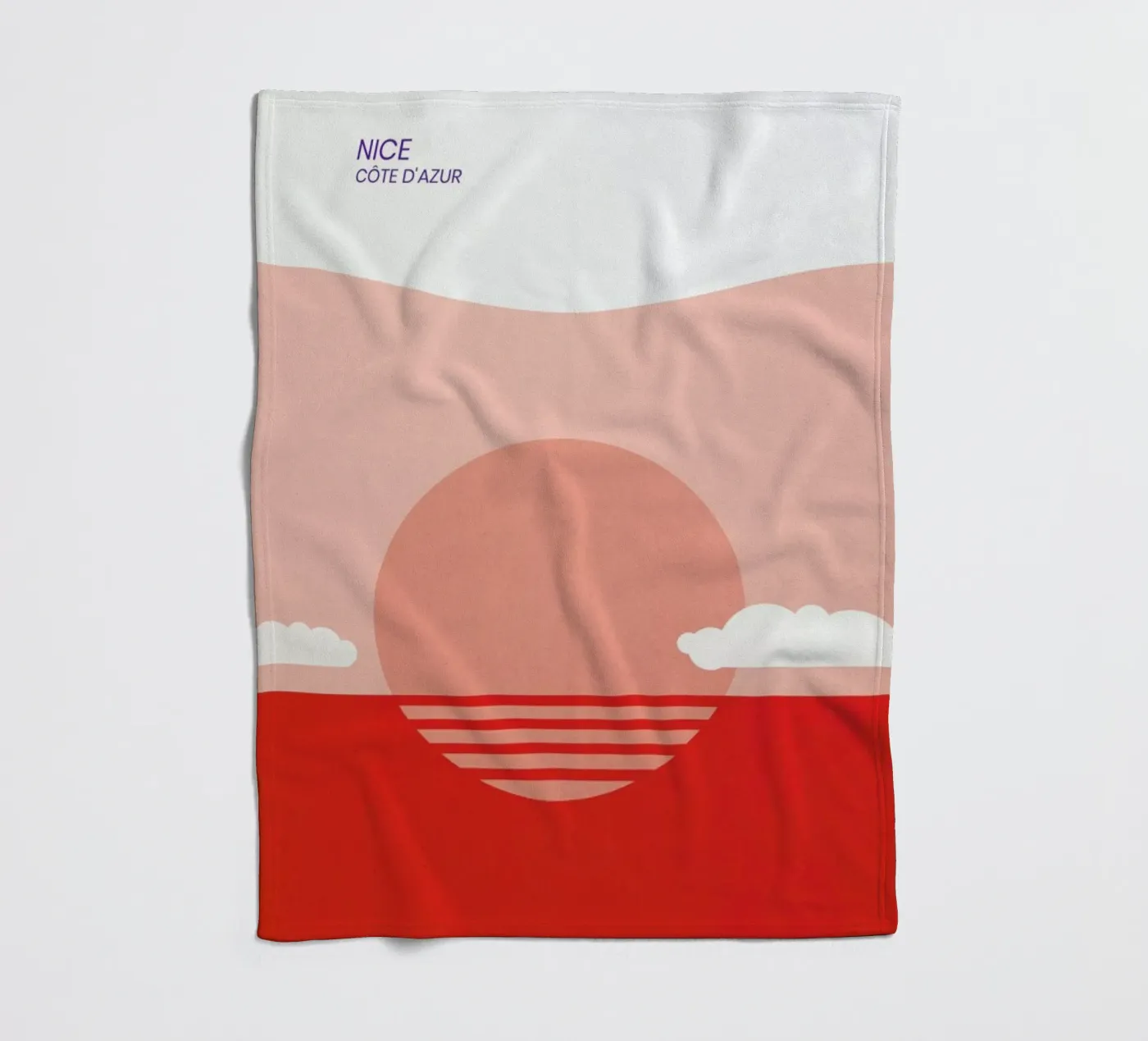 Nice fleecedeken van The Cartography Collection