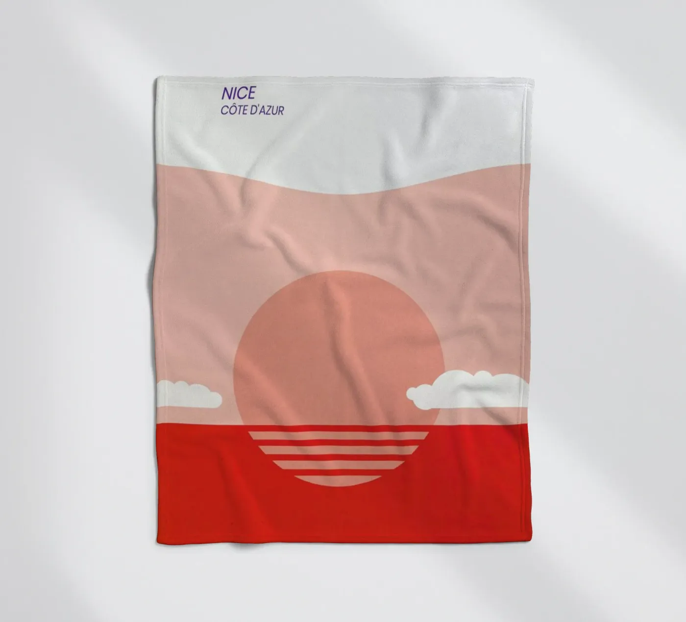 Nice fleecedeken van The Cartography Collection