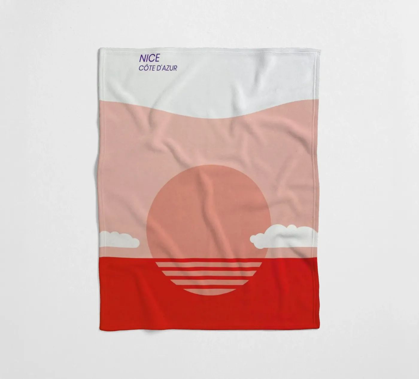 Nice fleecedeken van The Cartography Collection