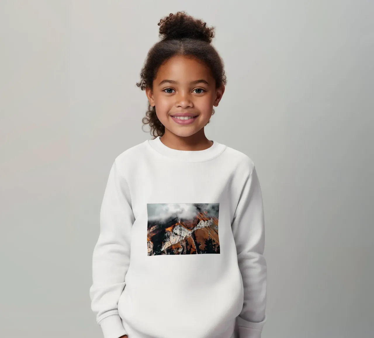 Natural environment view kids sweatshirt by Matthew Katz