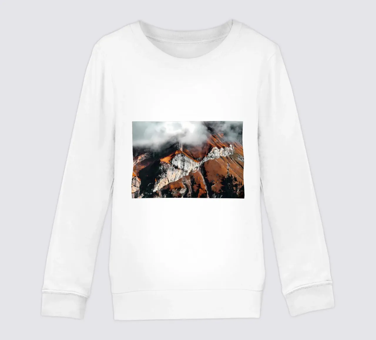 Natural environment view kids sweatshirt by Matthew Katz