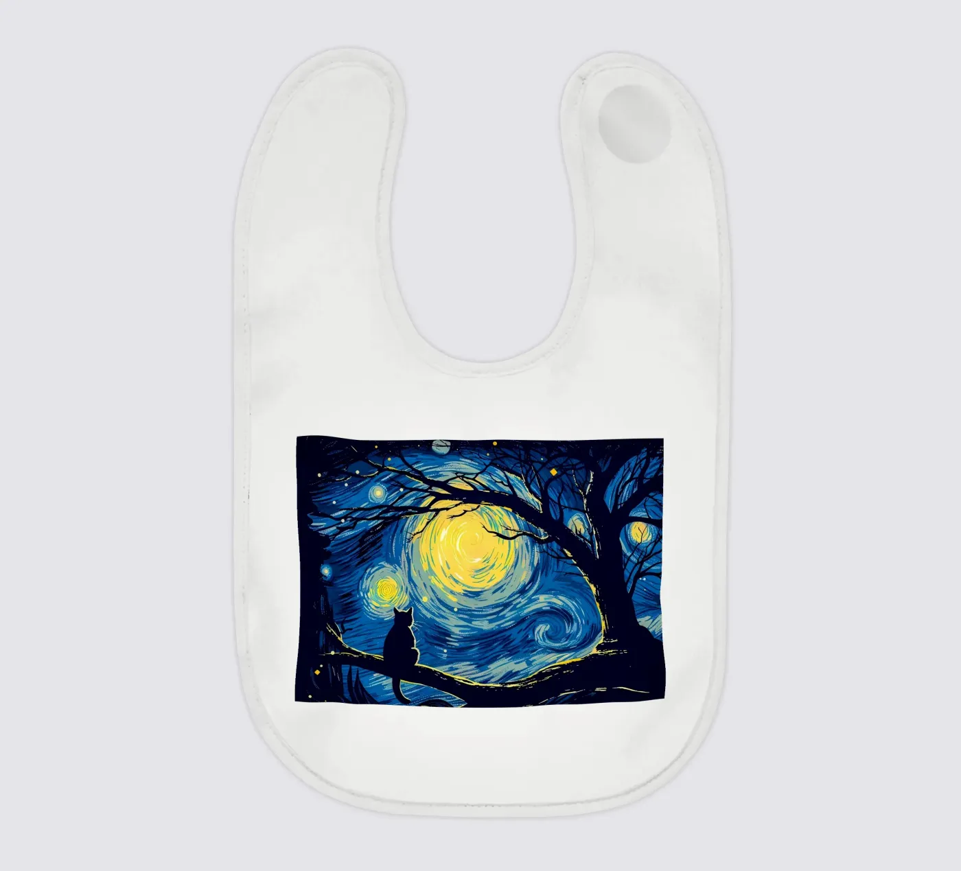 Cat Vangogh bavaglino da Adrian Patel