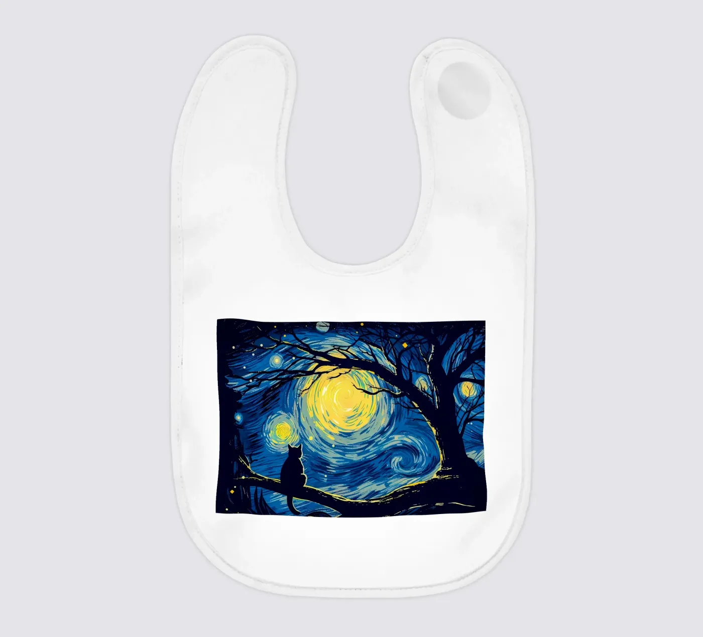 Cat Vangogh bavaglino da Adrian Patel