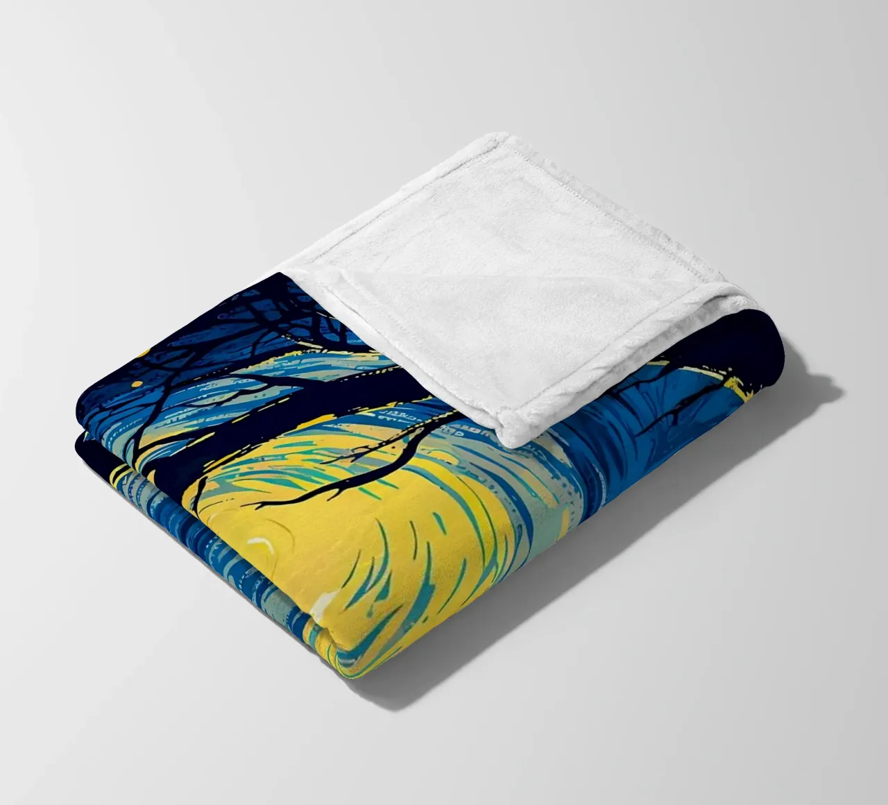 Cat Vangogh coperta in pile da Adrian Patel