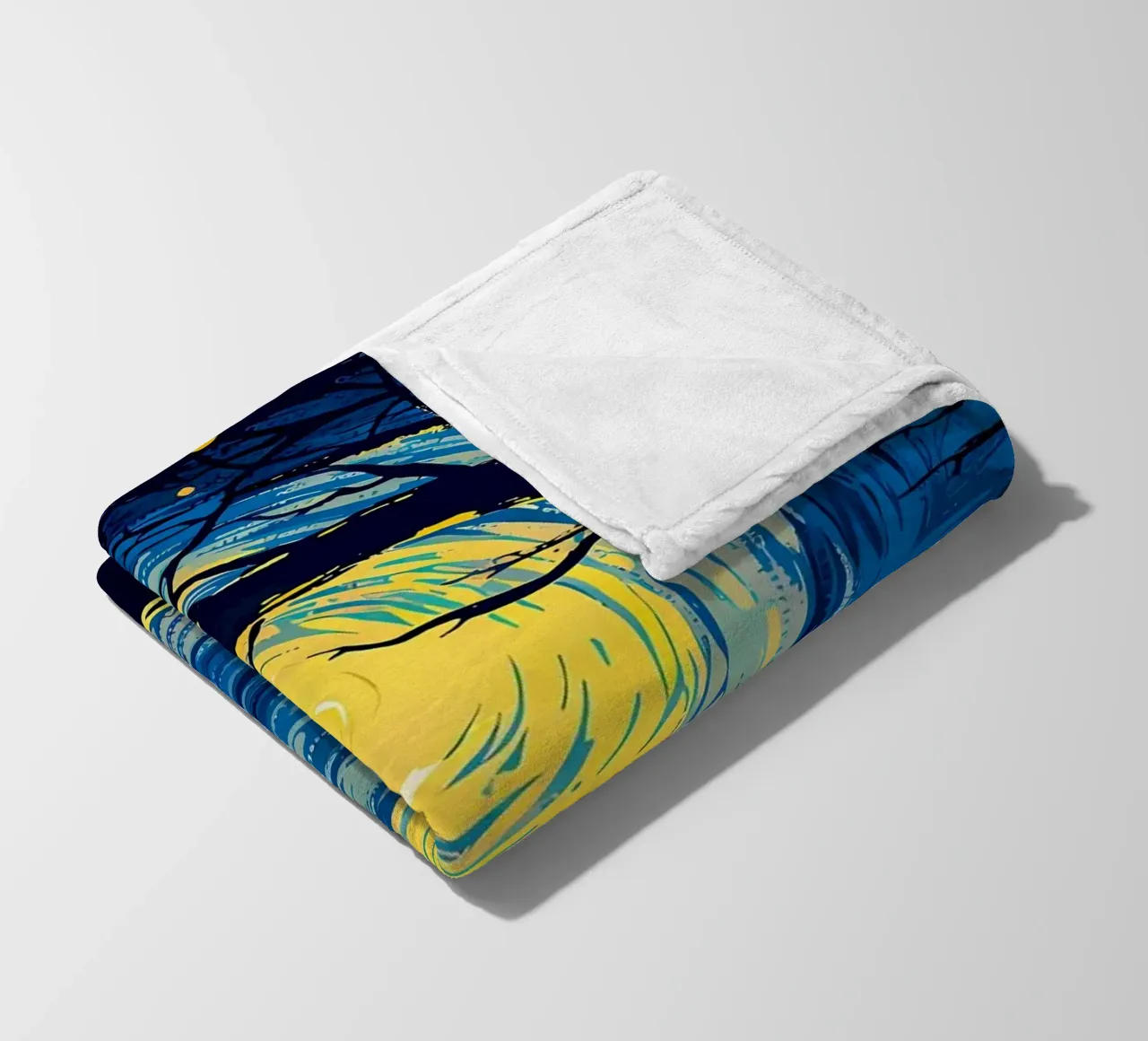 Cat Vangogh coperta in pile da Adrian Patel