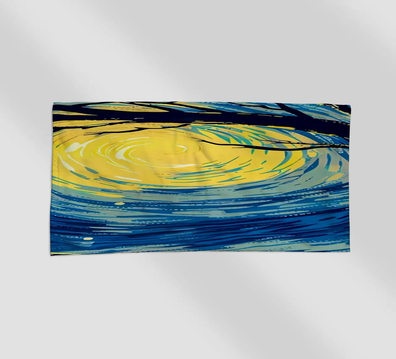 Cat Vangogh telo mare da Adrian Patel