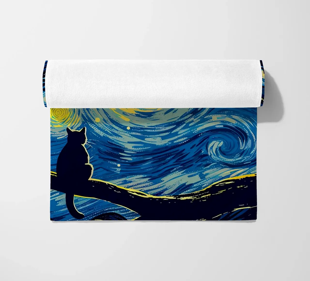 Cat Vangogh telo mare da Adrian Patel