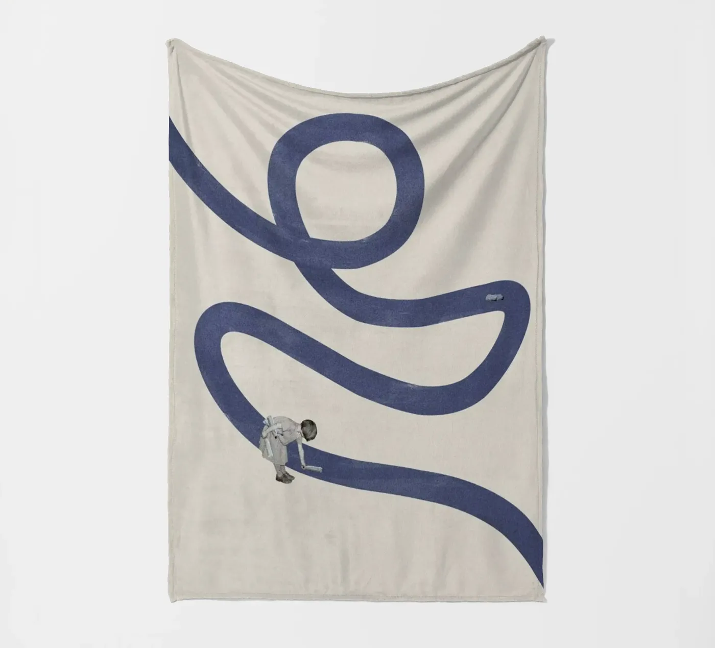 River Cleanse fleecedeken van Maarten Léon