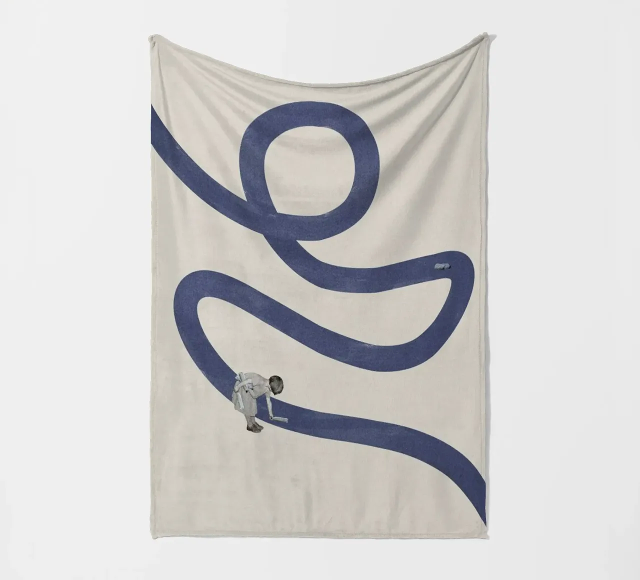 River Cleanse fleecedeken van Maarten Léon