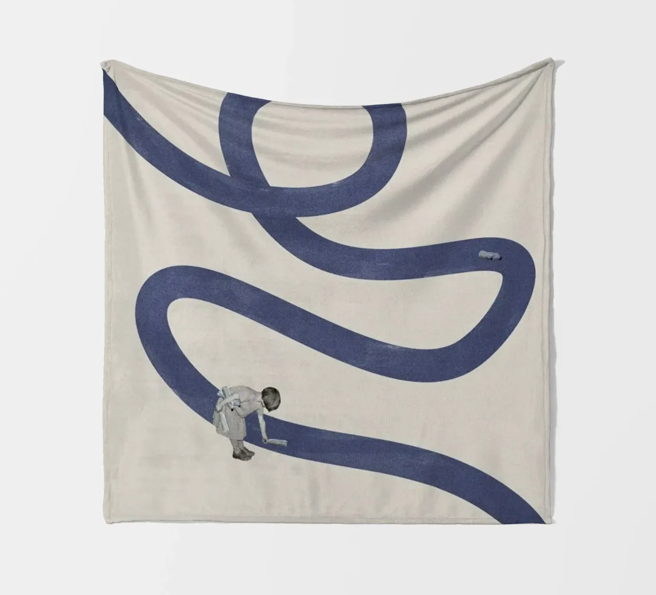 River Cleanse fleecedeken van Maarten Léon