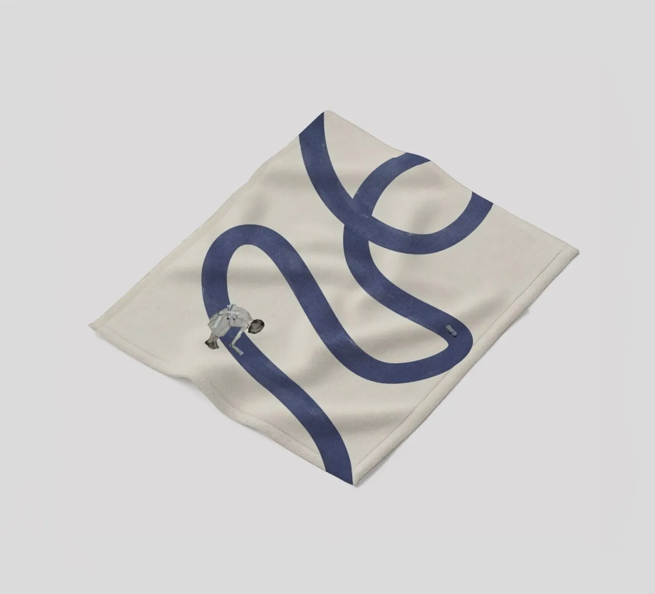 River Cleanse fleecedeken van Maarten Léon